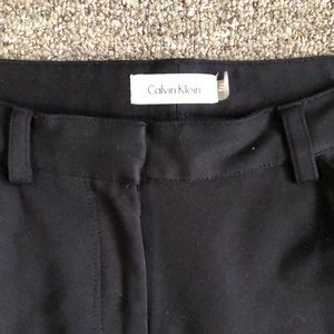CALVIN KLEIN Black slack jeans